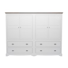 Willow 4 Door Large Wardrobe