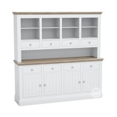 Atlantic Large Dresser with Open Shelves & Drawers