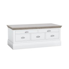 Atlantic 10 Drawer Large Coffee Table Chest
