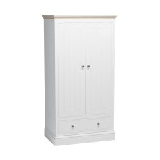 Atlantic 2 Door Narrow Wardrobe with 1 Drawer