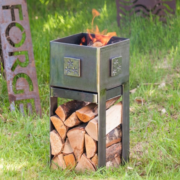 Garden Fire Box - Tall