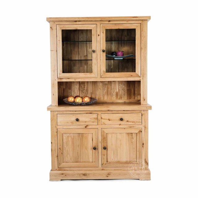 London Road Reims Small Glazed Oak Dresser London Road Furniture