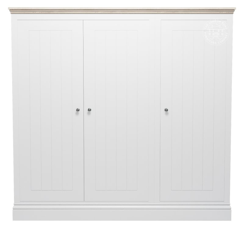 London Road Atlantic 3 Door Wide Wardrobe