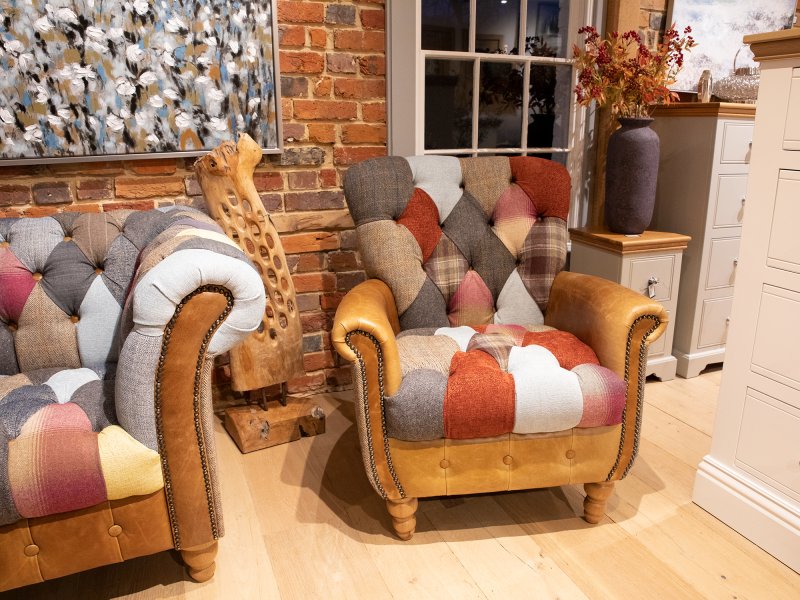 Patchwork Armchair London Road Furniture