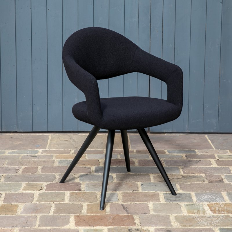 London Road Jade Boucle Dining Chair