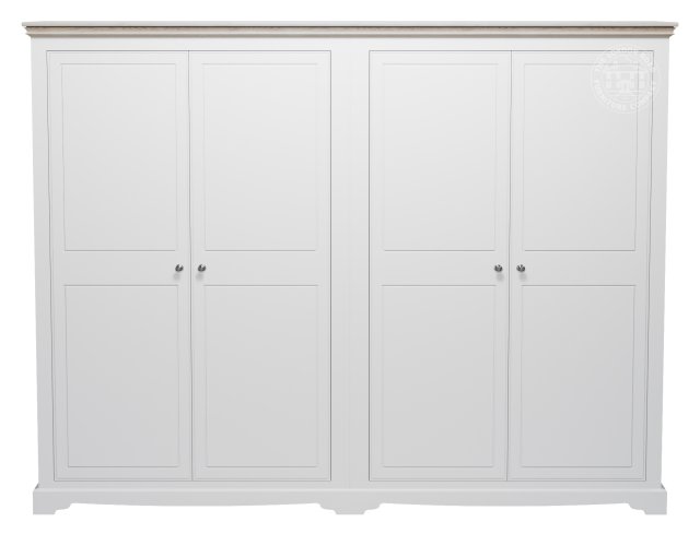 Willow 4 Door Wide Wardrobe