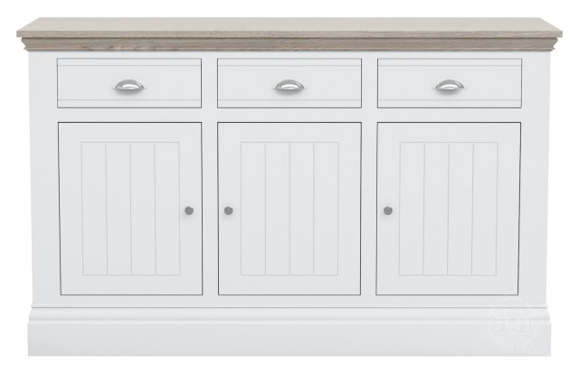 Atlantic 3 Door 3 Drawer Sideboard