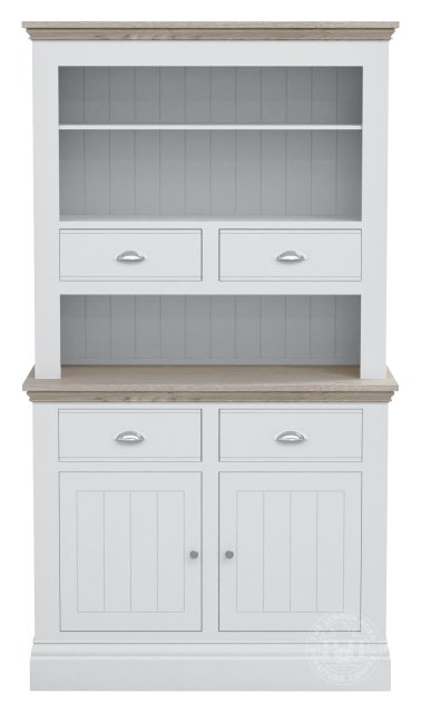 Atlantic Small Dresser with Open Shelves &amp; Drawers