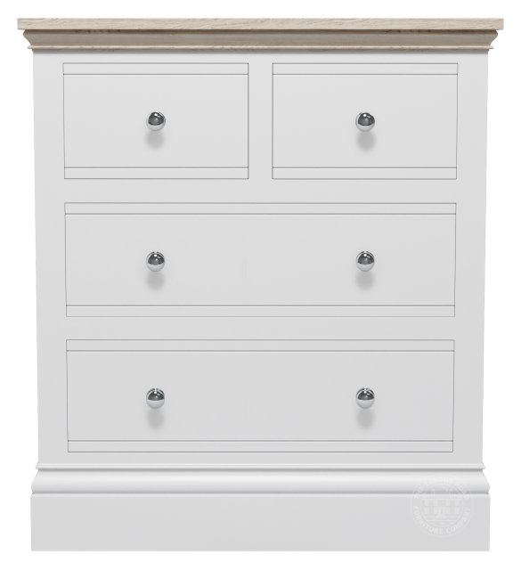 Atlantic 2 Over 2 Chest of Drawers