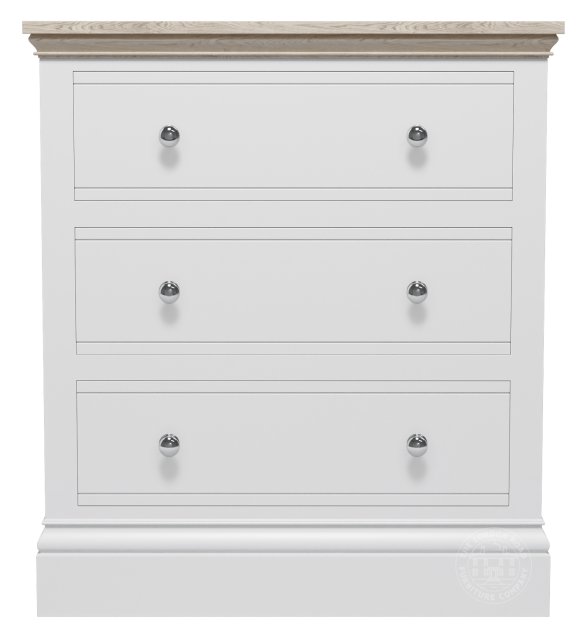 Atlantic 3 Drawer Chest of Drawers