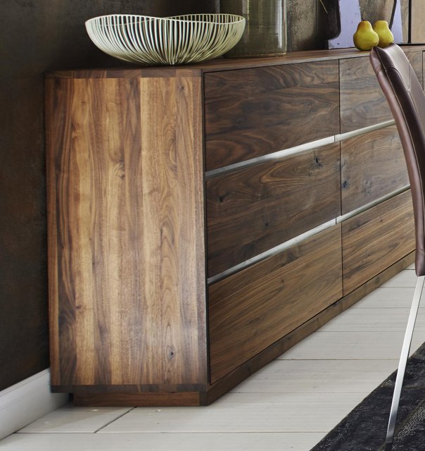 Thor 2 Door Walnut Sideboard