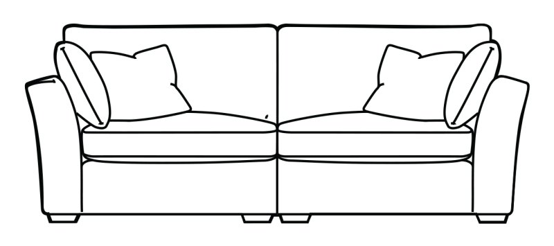 London Road Sofas Madison Extra Large Split Sofa