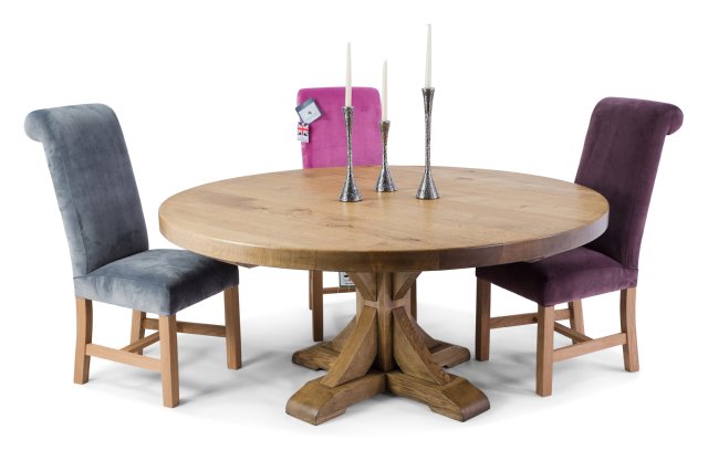 Bespoke Round Oak Dining Table