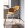 Bontempi Mood Covered Dining Chair with Arms