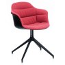 Bontempi Mood Covered Dining Chair with Arms