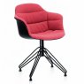 Bontempi Mood Covered Dining Chair with Arms