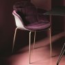 Bontempi Mood Covered Dining Chair with Arms