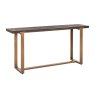 Cromford Mill Brushed Gold Wall Table