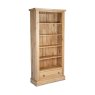Reims Tall Wide Oak Bookcase