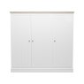 London Road Atlantic 3 Door Wide Wardrobe