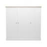 London Road Atlantic 3 Door Wide Wardrobe