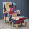 London Road Sofas Butterfly Patchwork Armchair