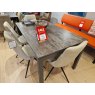 Dekton ceramic extending dining table