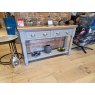 Painted console table