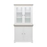 Willow Small Dresser with Full Glazed Doors &amp; Shelves