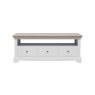 Willow Large Storage Coffee Table with Open Shelf &amp; 6 Drawers