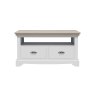 Willow Medium Storage Coffee Table with Open Shelf &amp; 4 Drawers