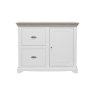 Willow 2 Drawer 1 Door Filing Cabinet