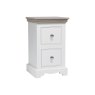 London Road Willow 2 Drawer Bedside