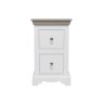 London Road Willow 2 Drawer Bedside