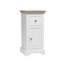 Willow Narrow 1 Door 1 Drawer Bedside