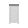 London Road Willow 3 Drawer Bedside