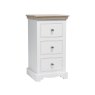 London Road Willow 3 Drawer Bedside