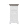 Willow Narrow 3 Drawer Bedside