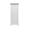 London Road Willow 1 Door Narrow Full Hanging Wardrobe