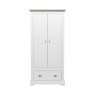 Willow 2 Door Narrow Wardrobe with 1 Drawer