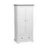 Willow 2 Door Narrow Wardrobe with 1 Drawer