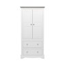 Willow 2 Door Small Wardrobe with 2 Drawers