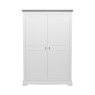 London Road Willow 2 Door Wide Full Hanging Wardrobe