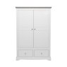 Willow 2 Door Wide Wardrobe with 2 Drawers
