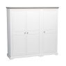 London Road Willow 3 Door Large Wardrobe (Optional Drawers)