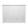 Willow 4 Door Wide Wardrobe