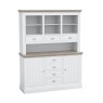 Atlantic Medium Dresser with Open Shelves & Drawers