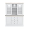 Atlantic Medium Dresser with Full Glazed Doors &amp; Shelves