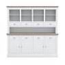 Atlantic Large Dresser with Open Shelves &amp; Drawers