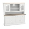Atlantic Large Dresser with Glazed Doors &amp; Shelves